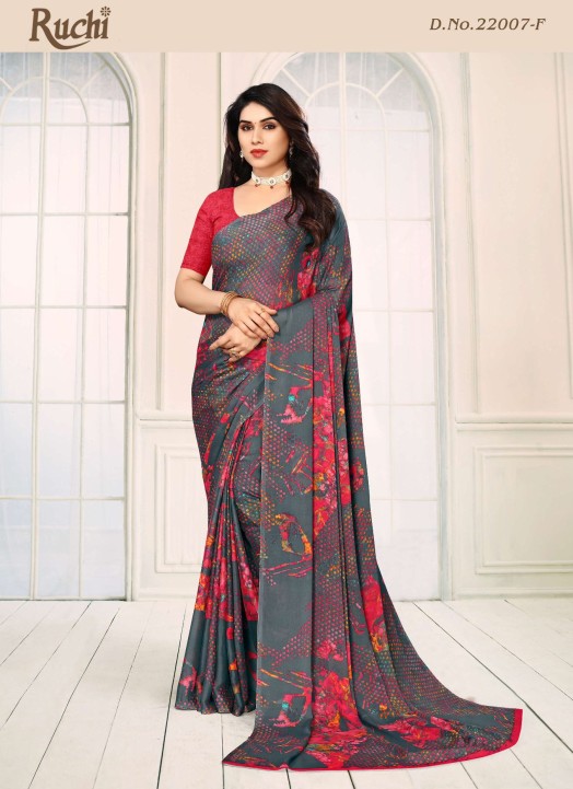 Plain Daily Wear Georgette Saree Price in India - Buy Plain Daily Wear  Georgette Saree online at Shopsy.in